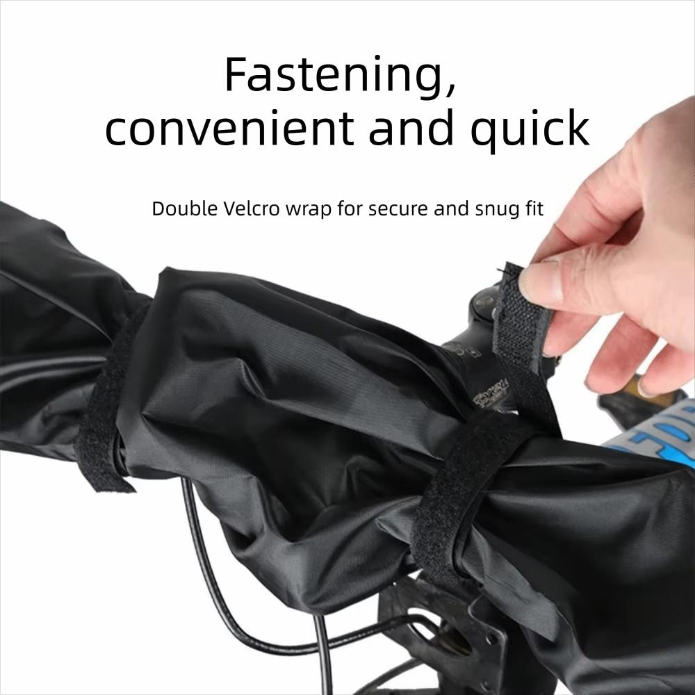 Mountain Biking Protective Gear - Waterproof Bike Handlebar Protector Maintenance Dustproof