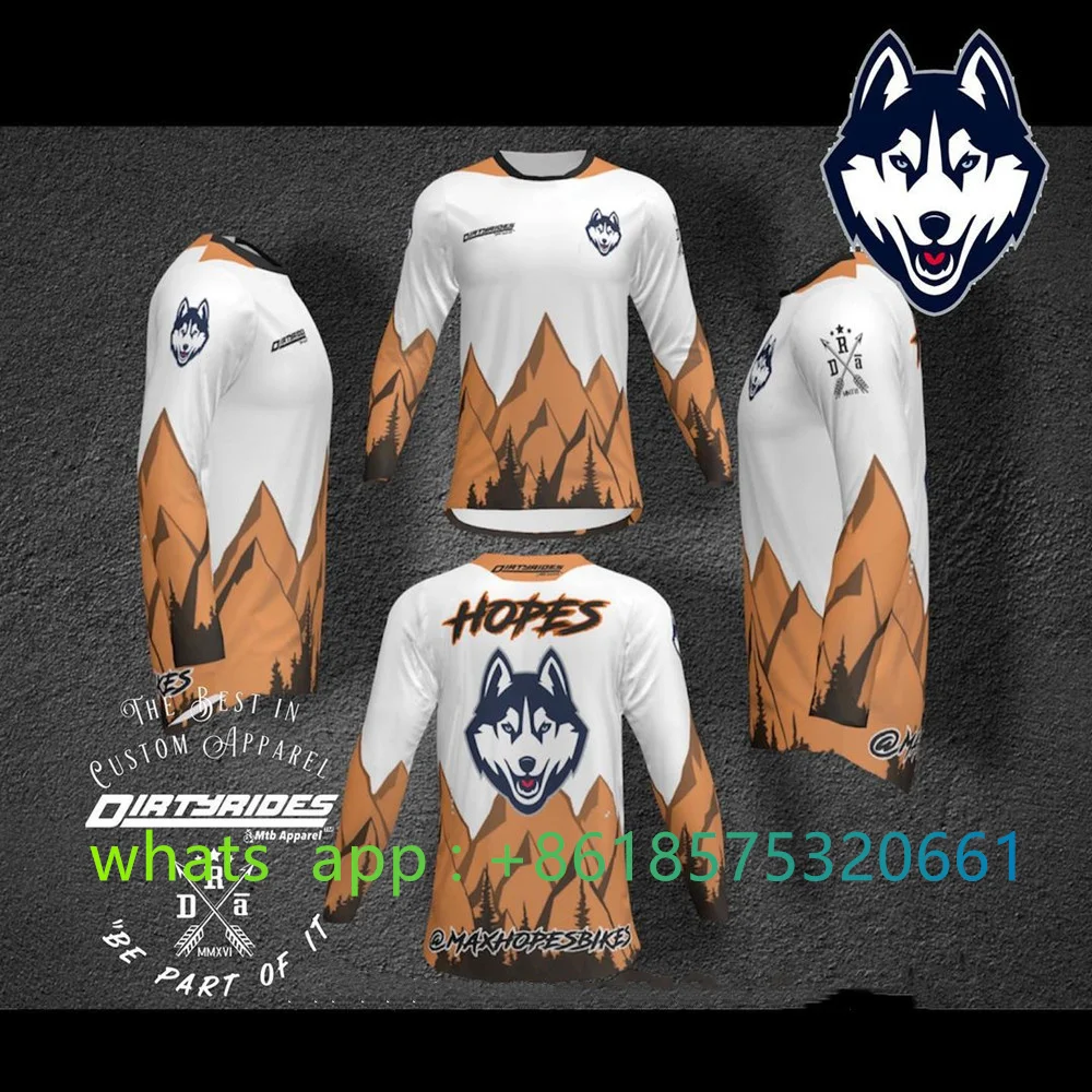 Enduro Moto Bicycle Jersey Sle - Mountain Biking Gear For Men ulasan dan harga