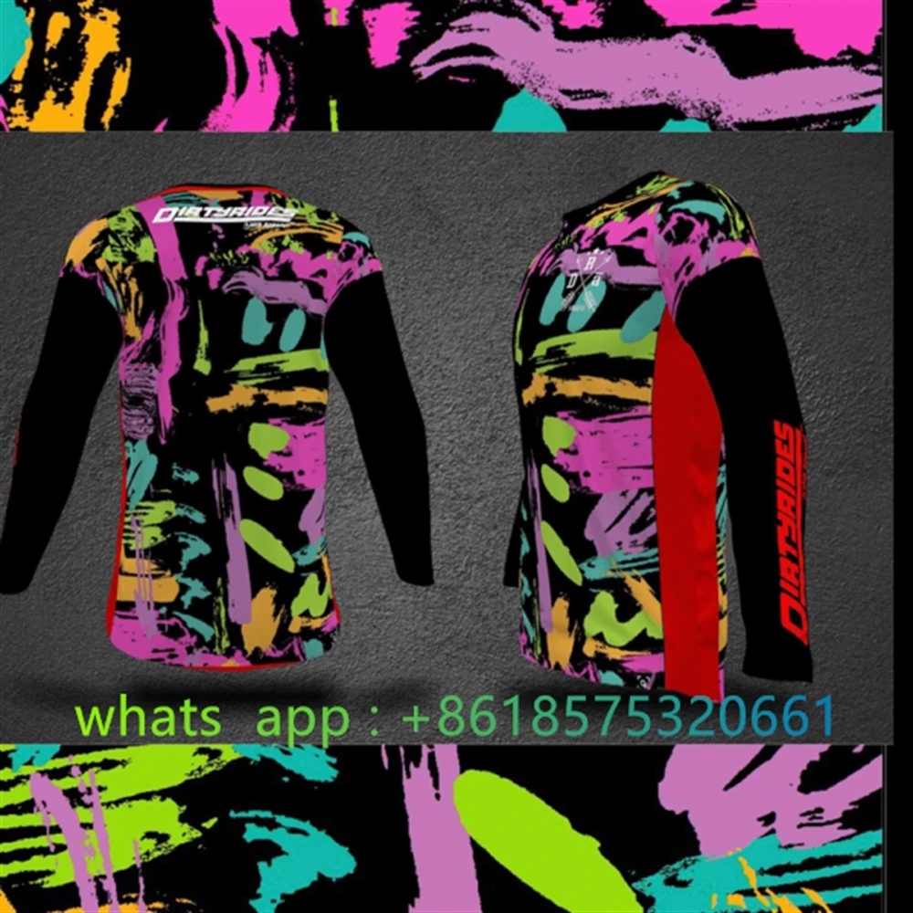 Enduro Moto Bicycle Jersey Sle - Mountain Biking Gear For Men ulasan dan harga