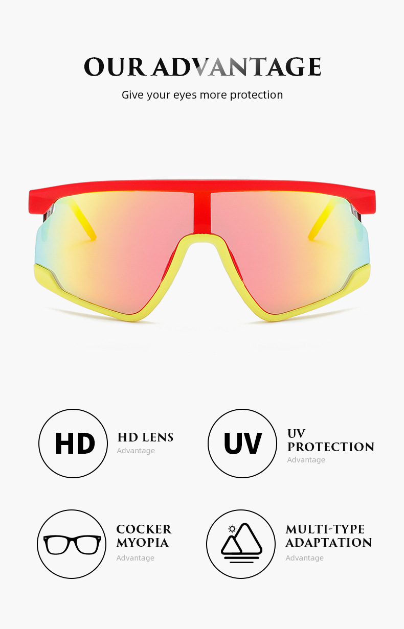New Biking Sunnies Unisex Gogg - Mountain Biking Sunglasses ulasan dan harga