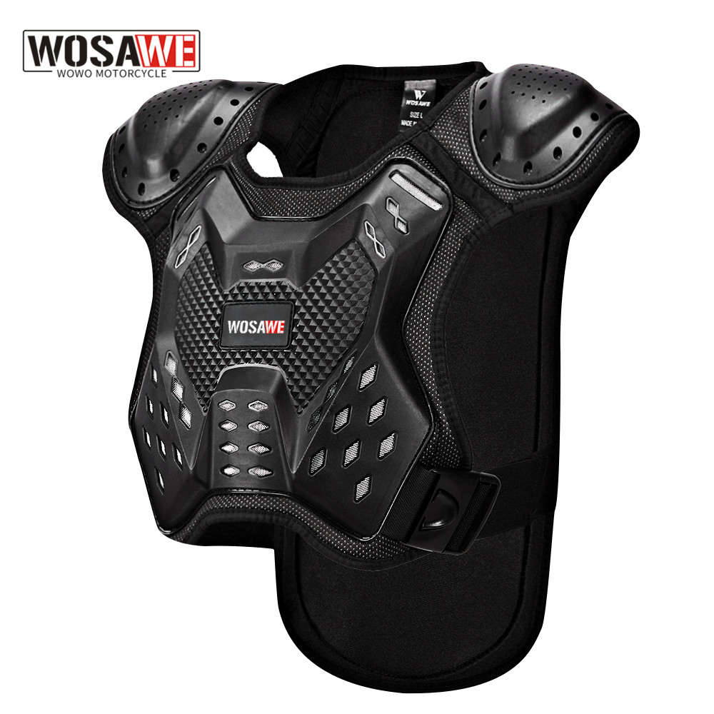 WOSAWE Kids Chest Vest Motocro - Mountain Biking Body Armour ulasan dan harga