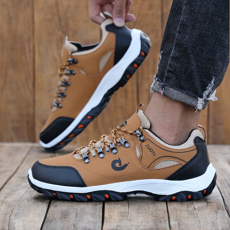 Hiking Boots Men's Black Sneak - Men'S Mountain Biking Shoes ulasan dan harga