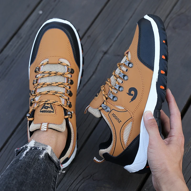 Hiking Boots Men's Black Sneak - Men'S Mountain Biking Shoes ulasan dan harga