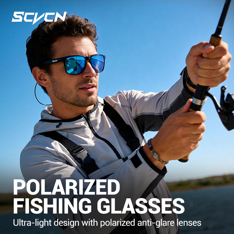 SCVCN Polarized Fishing Sungla - Mountain Biking Sunglasses ulasan dan harga