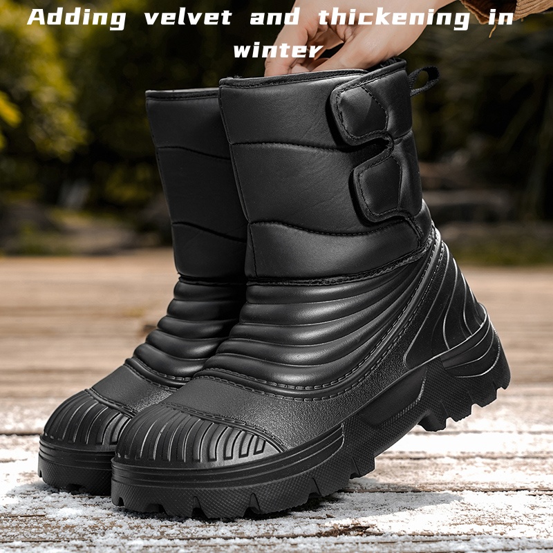 New men's winter snow boots th - Men'S Mountain Biking Shoes ulasan dan harga