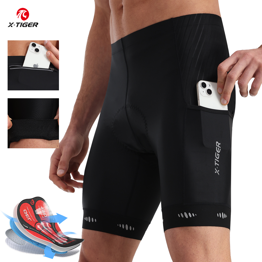 X-TIGER Men Cycling Shorts wit - Mountain Biking Body Armour ulasan dan harga