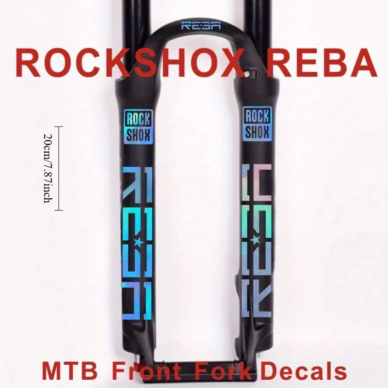 ROCKSHOX REBA Fork Decal Set W - Mountain Biking Body Armour ulasan dan harga
