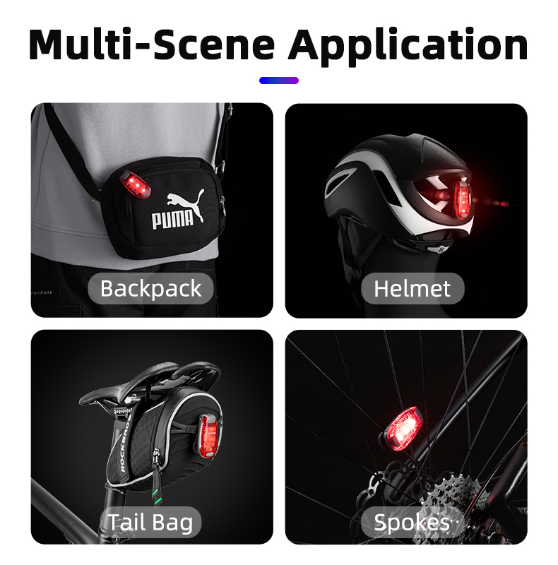 ROCKBROS Bike Tail Light Mini  - Mountain Biking Waist Pack ulasan dan harga