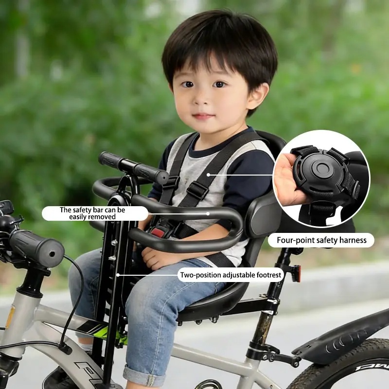 Front Mount Kids Bike Seat wit - Mountain Biking Kids ulasan dan harga