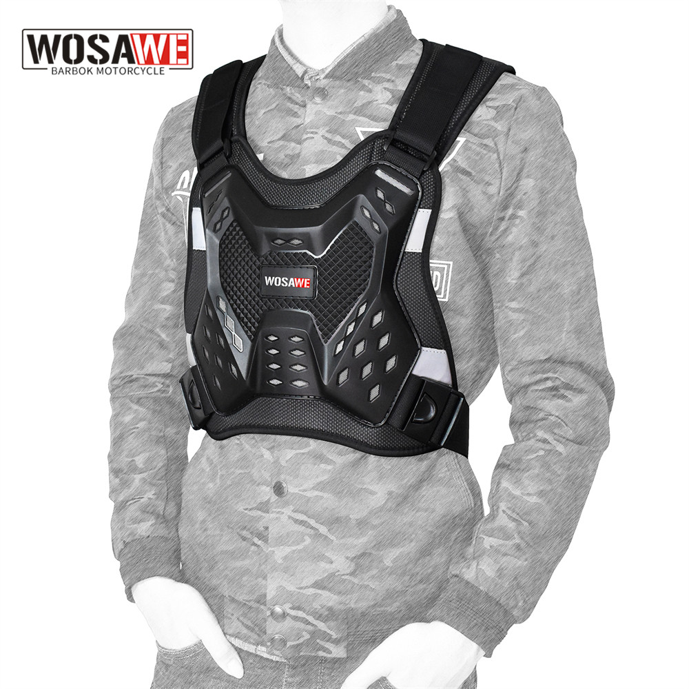 WOSAWE Adult Motorcycle Jacket - Mountain Biking Body Armour ulasan dan harga
