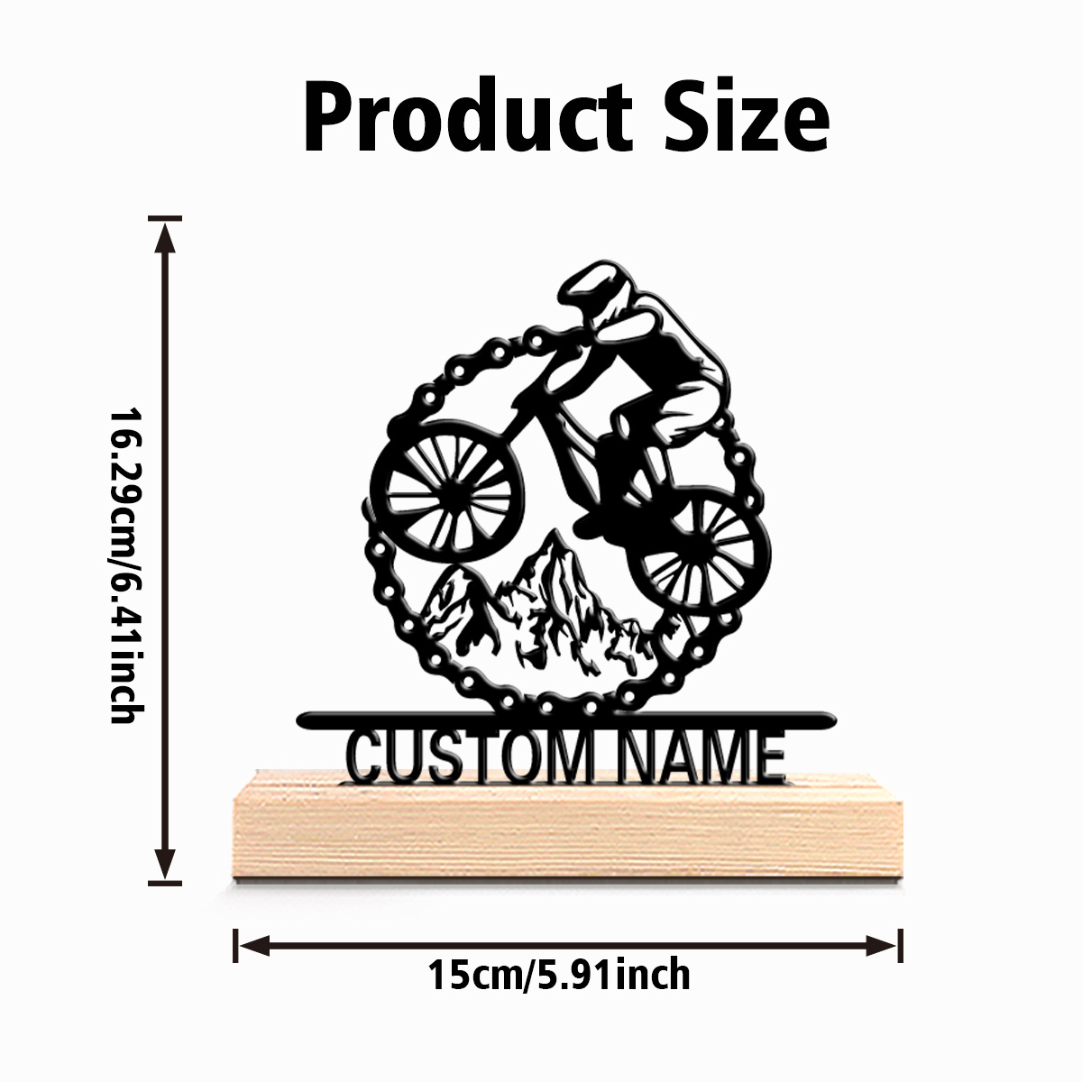 1pc Fashion Personalized Custo - Mountain Biking Gifts ulasan dan harga