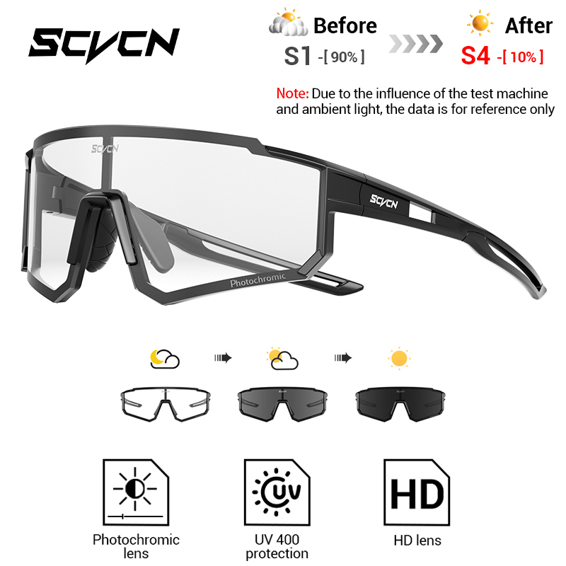 SCVCN New Outdoor Photochromic - Mountain Biking Sunglasses ulasan dan harga