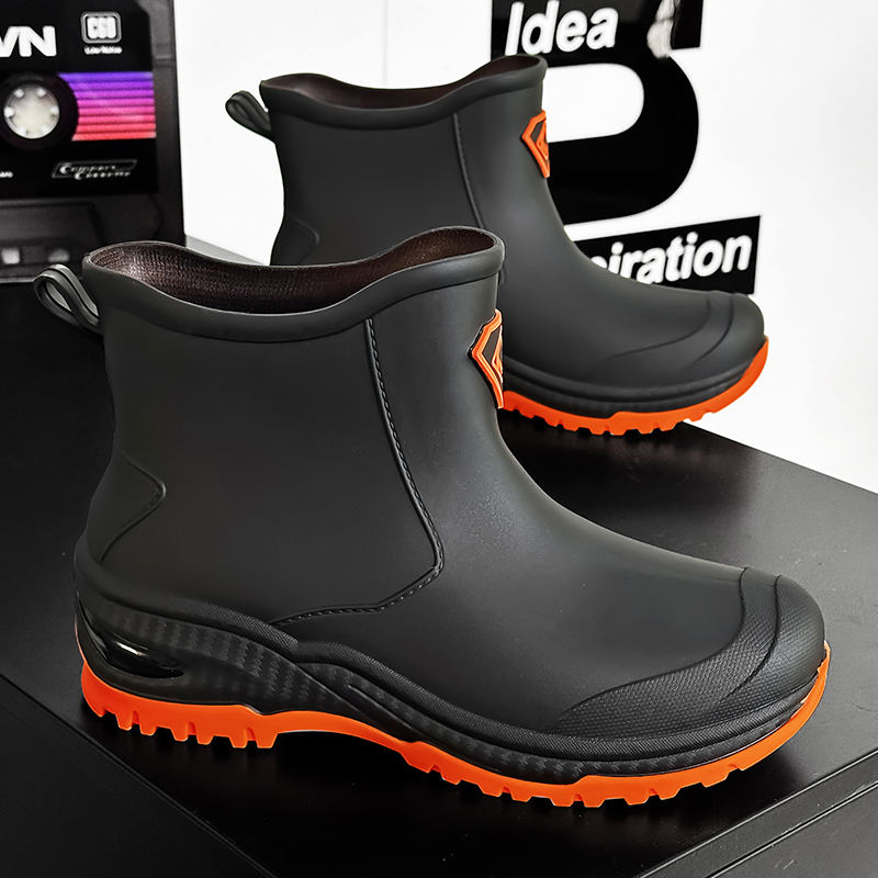 Men's Rain Boots Outdoor Wear- - Men'S Mountain Biking Shoes ulasan dan harga