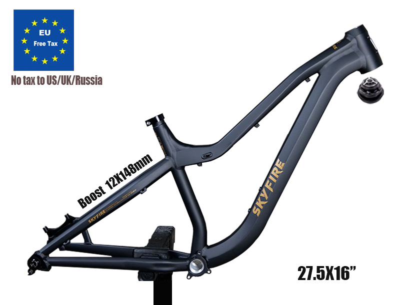 Racetrack Aluminum Bike Frame, - Mountain Biking Uk ulasan dan harga