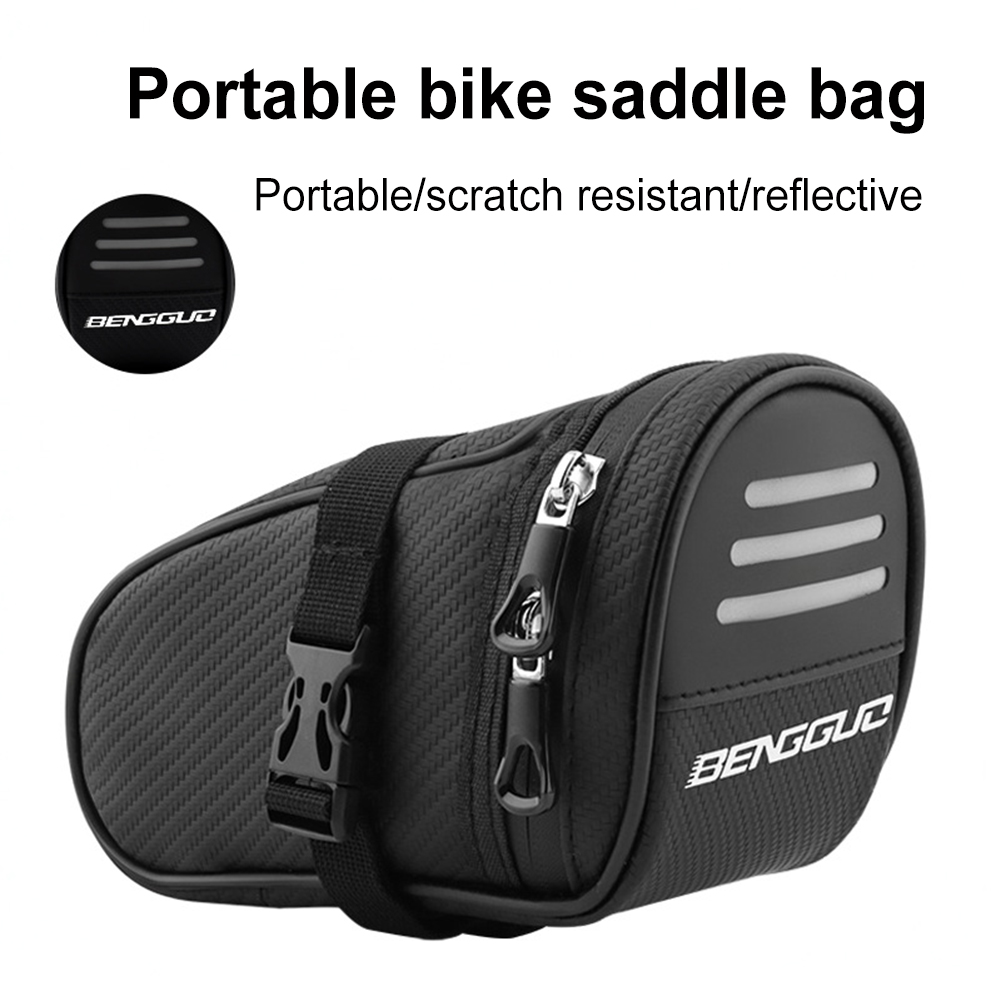 1L Bike Saddle Bag Waterproof  - Mountain Biking Waist Pack ulasan dan harga