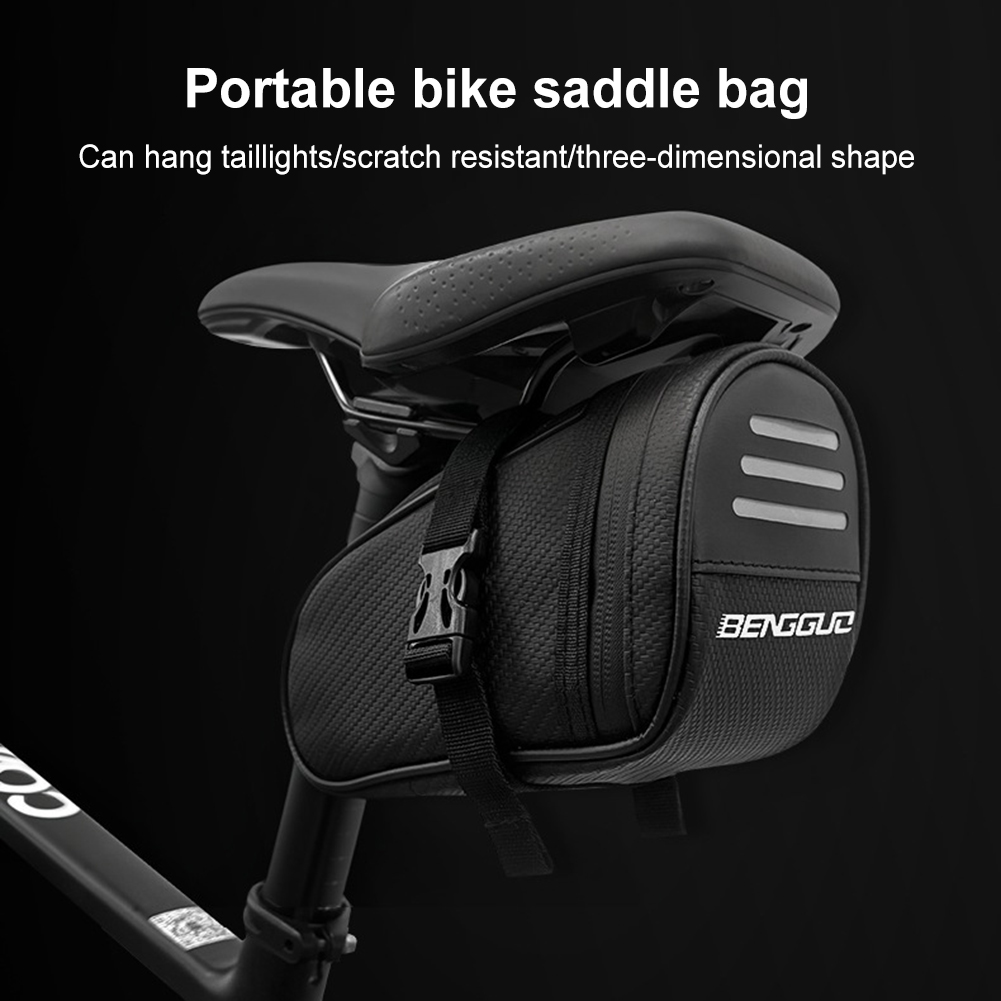 1L Bike Saddle Bag Waterproof  - Mountain Biking Waist Pack ulasan dan harga