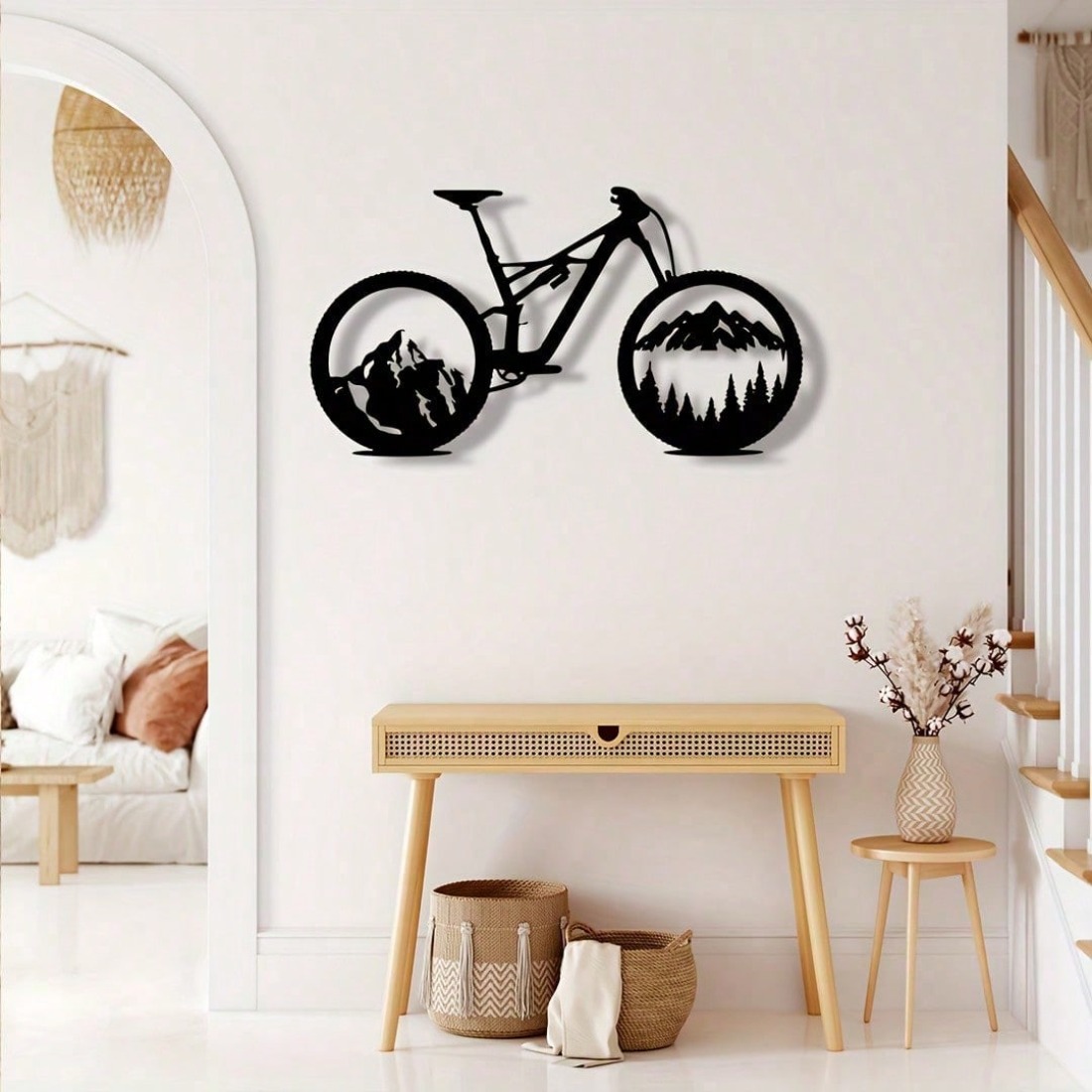 Black Metal Mountain Bike Tire - Mountain Biking Gifts ulasan dan harga