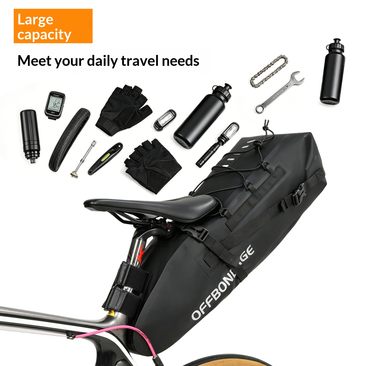 OFFBONDAGE Waterproof Bicycle  - Mountain Biking Waist Pack ulasan dan harga